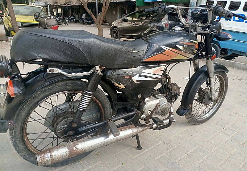 hi speed 2016 black colour model 70Cc bike for sale 11