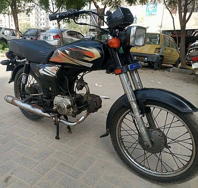 hi speed 2016 black colour model 70Cc bike for sale 12