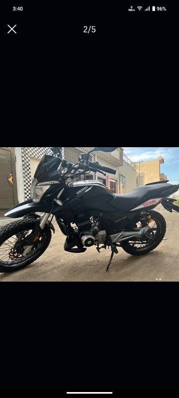 Derbi Etx 150cc 2018 model bike 1