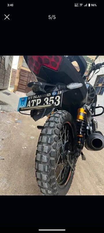 Derbi Etx 150cc 2018 model bike 4