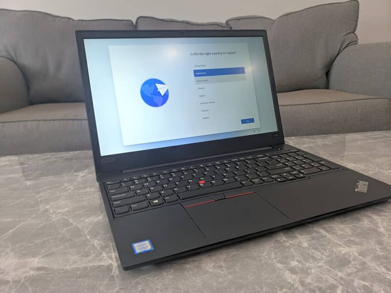 LENOVO Thinkpad E590 Core i7 8th Generation 8 GB 256 ssd 1