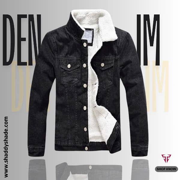 Denim jacket for gents and boys available in 3 colors 1