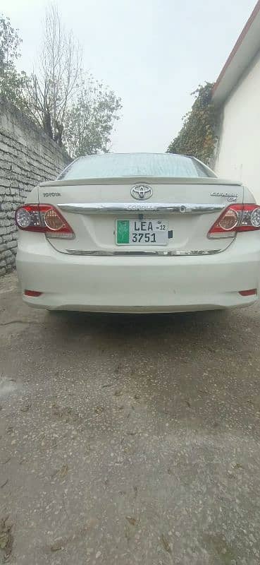 Toyota Corolla XLI 2012 9