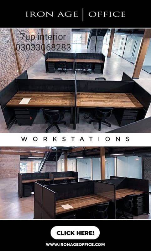 work station cubical executive table meeting table 7