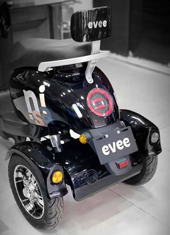 evee 3 wheel nisa electric scooty,electric bikes, e vehicles 13