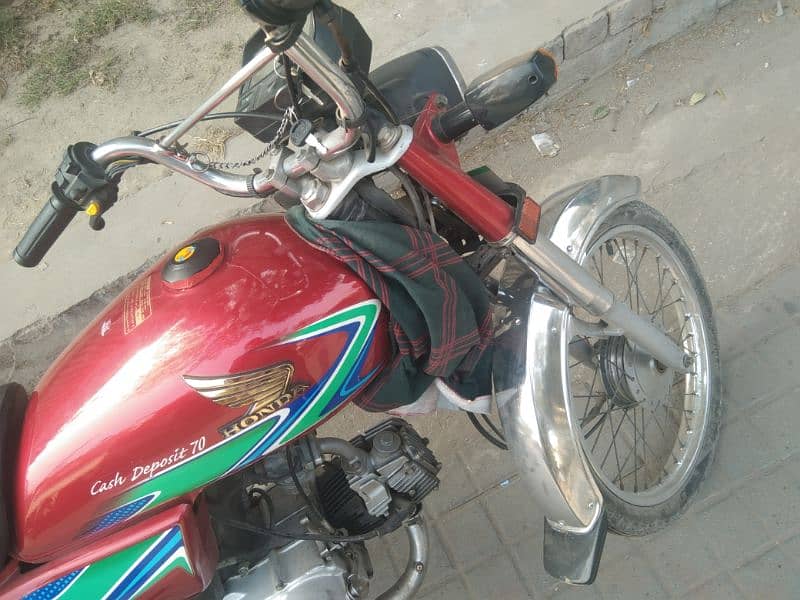 Honda CD 70 bike for sale 4