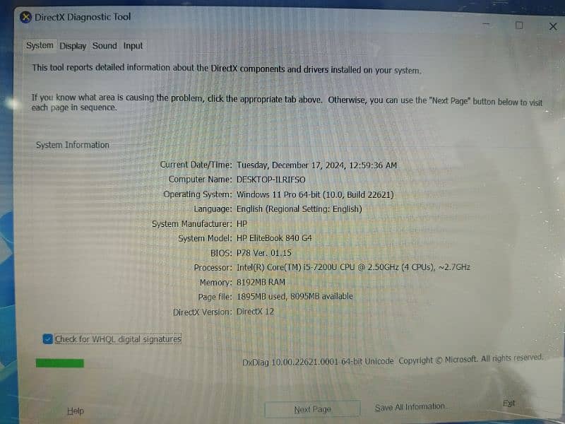 HP ELITEBOOK 840 G4 . . CORE I5 7TH GEN LAPTOP. 5