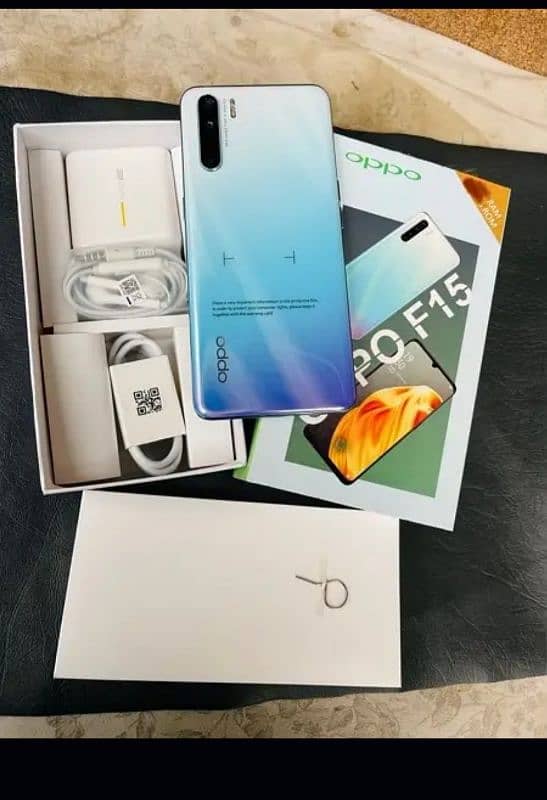 OPPO F15 PTA approved Just Box open 0