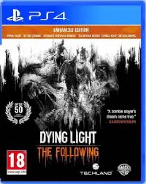 dying light the following enhanced edition ps4 0