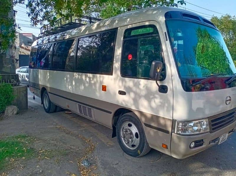 urgent sale toyota coaster modal 2014 registered lahore 2020 0