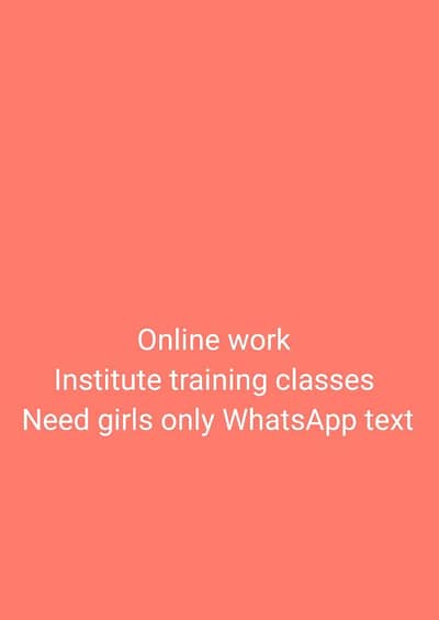 Need girls  work training classes  job offer TikTok, Amazon, Walmart
