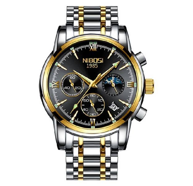 Nibosi Men Watches luxury Waterproof 1