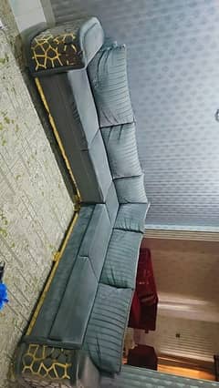 8.5 seet brand new L shape sofa