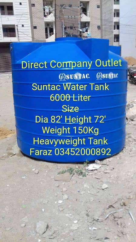 Suntac/Al Ghazi Water Storage Tanks - Reliable & Affordable 16