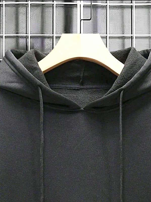 "Stylish Black Hoodie – Perfect for Comfort & Style!" 1