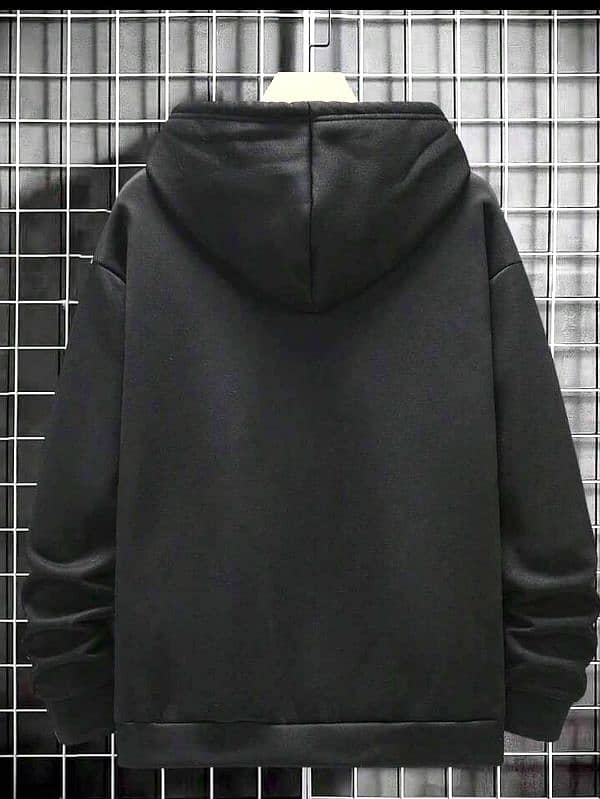 "Stylish Black Hoodie – Perfect for Comfort & Style!" 2