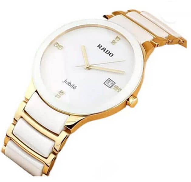 White And Gold Colour Premium Quality Watches For Man 1