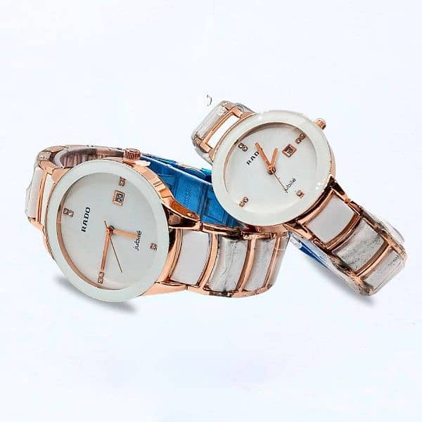 White And Gold Colour Premium Quality Watches For Man 2