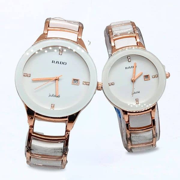 White And Gold Colour Premium Quality Watches For Man 3