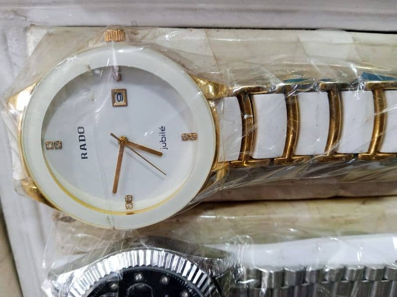 White And Gold Colour Premium Quality Watches For Man 6