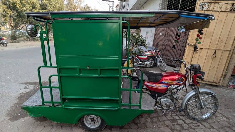 chinchi rickshaw for sale 10 by 10 condition 5