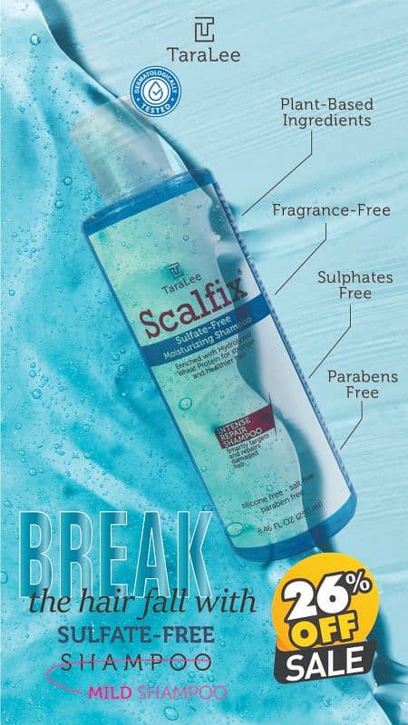 Scalfix Mild Sulfate-Free Shampoo 0