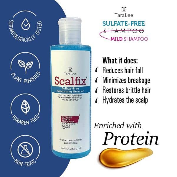 Scalfix Mild Sulfate-Free Shampoo 1