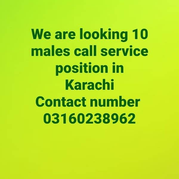 Career Opportunty Available In karachi 0