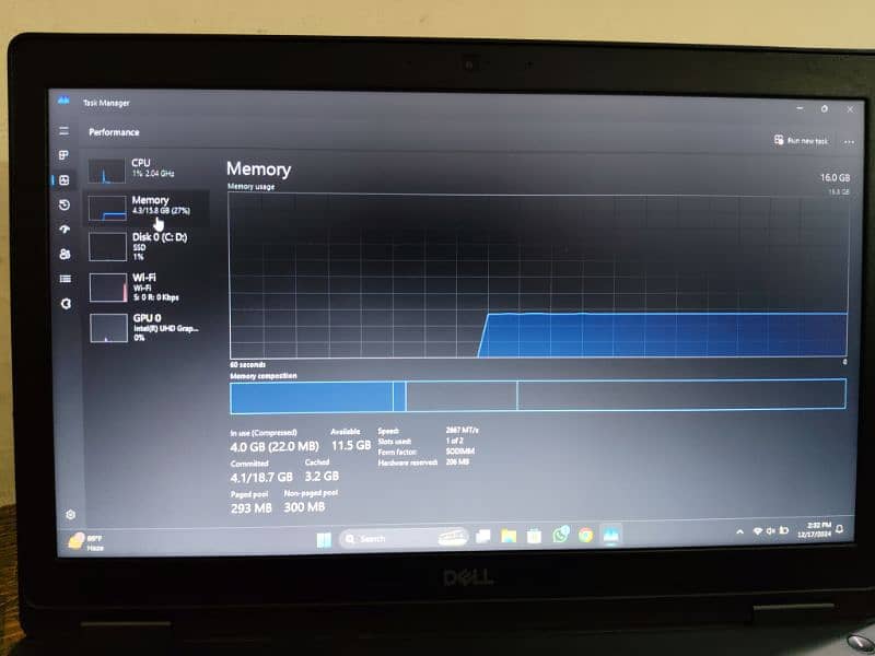 Dell Latitude 5591 Core i5 8th Gen H processor 4