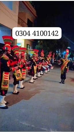 Foji Band Baja/Dhol for mendi & barat event/Pipe band baja services 7