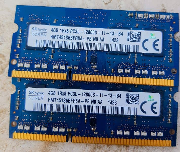 8GB DDR3 PC3L Laptop Ram. 1600 Mhz Best Performance 0