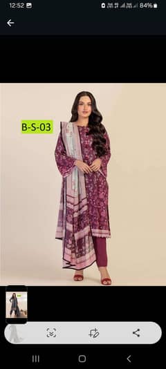 Hm pass hr Brand k 3pc unstitched dress wholesale price pe available h