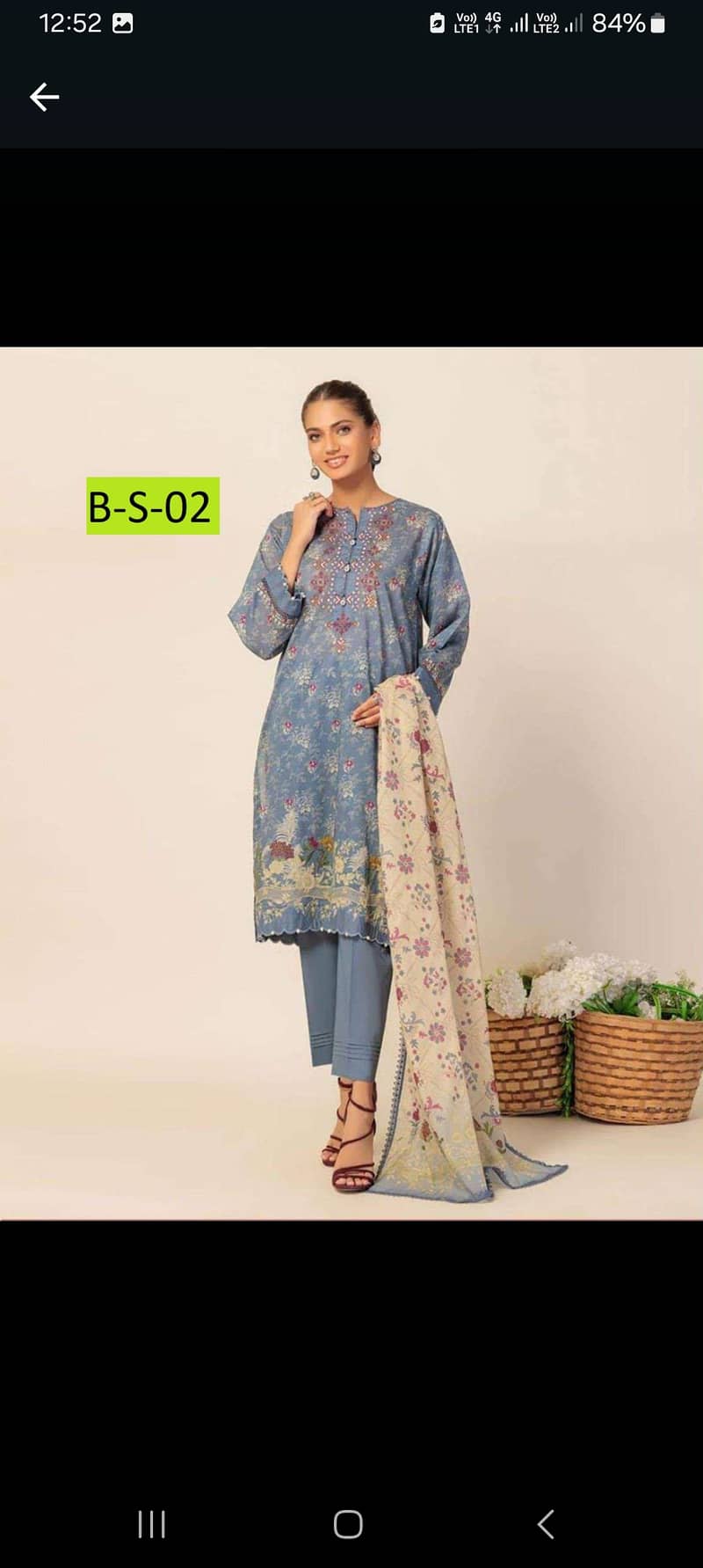 Hm pass hr Brand k 3pc unstitched dress wholesale price pe available h 11