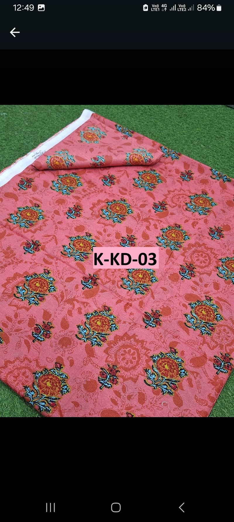 Hm pass hr Brand k 3pc unstitched dress wholesale price pe available h 14