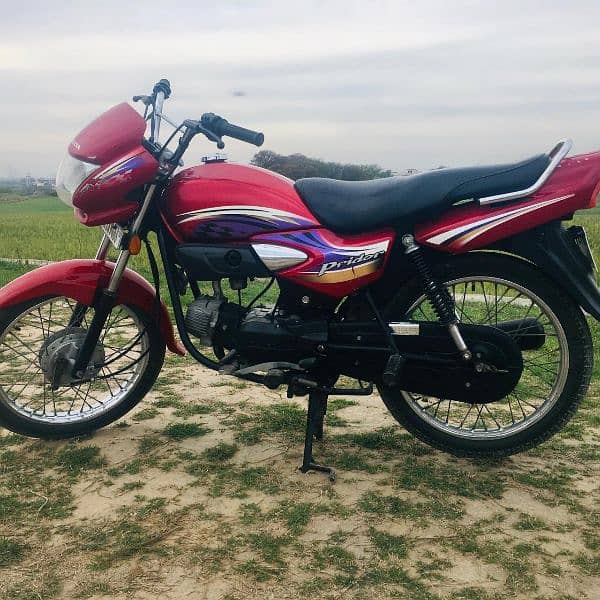 Honda pridor Red color 100cc 0