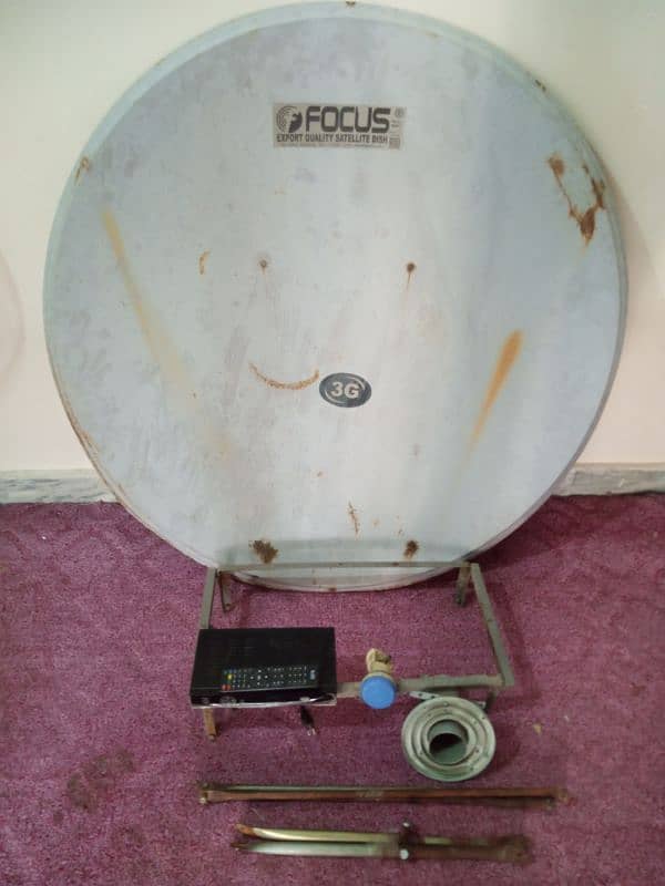 fast hd satellite dish complete set 0