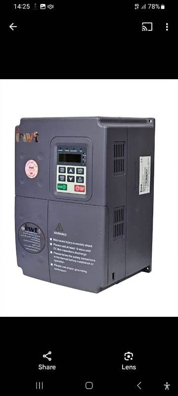 VFD Inverter , Speed Controller , Best Price In Karachi. 1