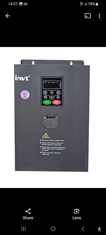 VFD Inverter , Speed Controller , Best Price In Karachi. 9