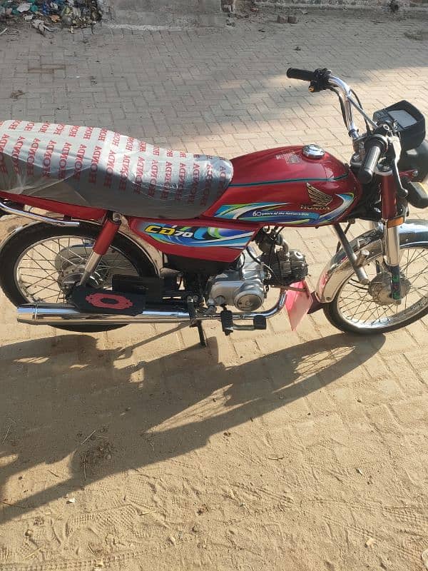 Honda 70 bilkul New condition 5