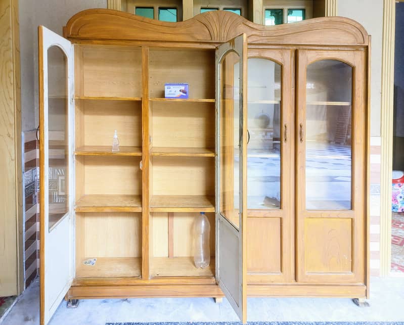 Wardrobe (4-Door) Almari 1