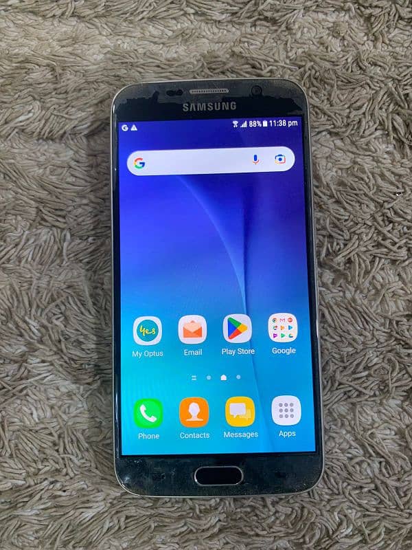 Samsung S6 PTA approved 4/32 Good condition and Betry timing for sale 0