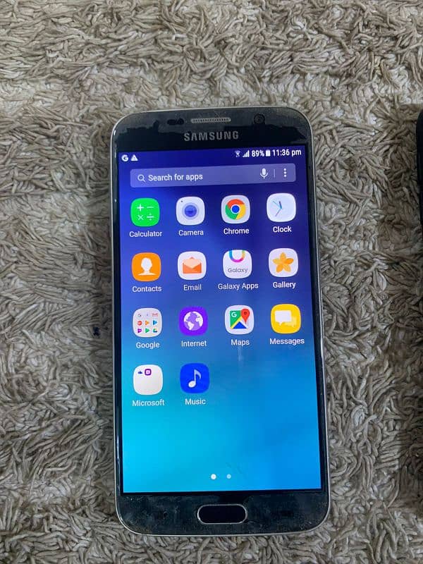 Samsung S6 PTA approved 4/32 Good condition and Betry timing for sale 5