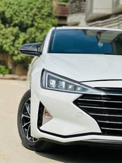 Hyundai Elantra 2022 Gls White Colour Fully Orignal