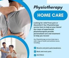 Physiotherapy services at Home in LAHORE