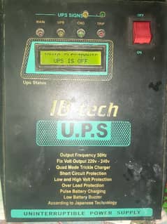 UPS + Battery solar supported