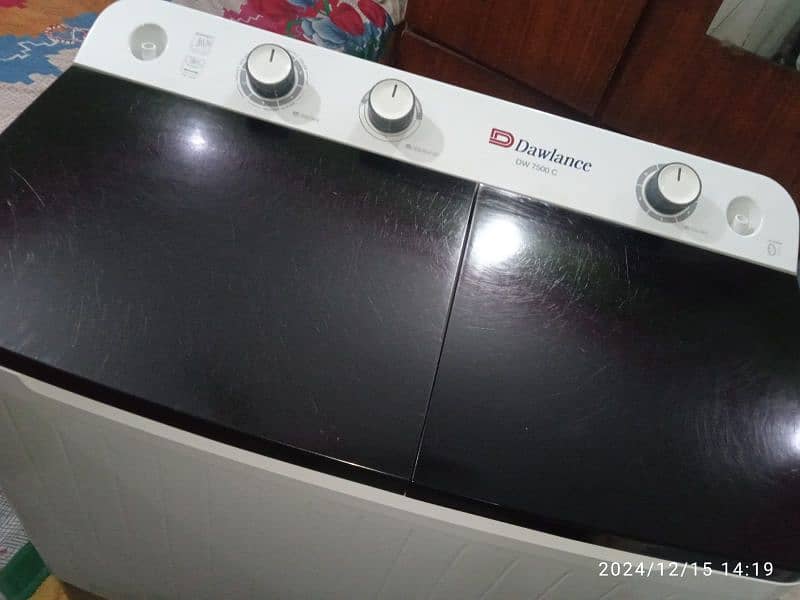 Dawlance washing machine model no:DW 7500 C 17