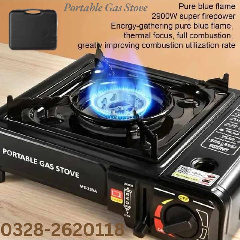 Portable gas stove | travel stove | portable camping gas stove 0