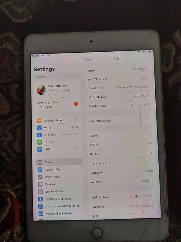 iPad mini 5 with compelet box 7