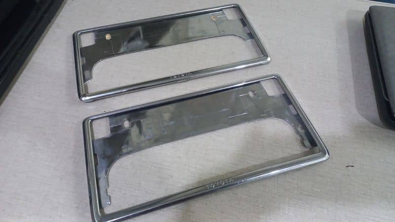 Car NO Plate Chrome Frame , Pair Price 0