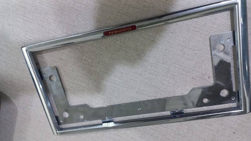 Car NO Plate Chrome Frame , Pair Price 4